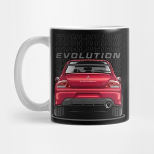 Lancer EVO IX GT (Rally Red) Mug